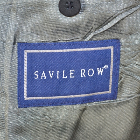 Savile Row 40L Sport Coat Blazer Suit Jacket - Picture 8 of 8